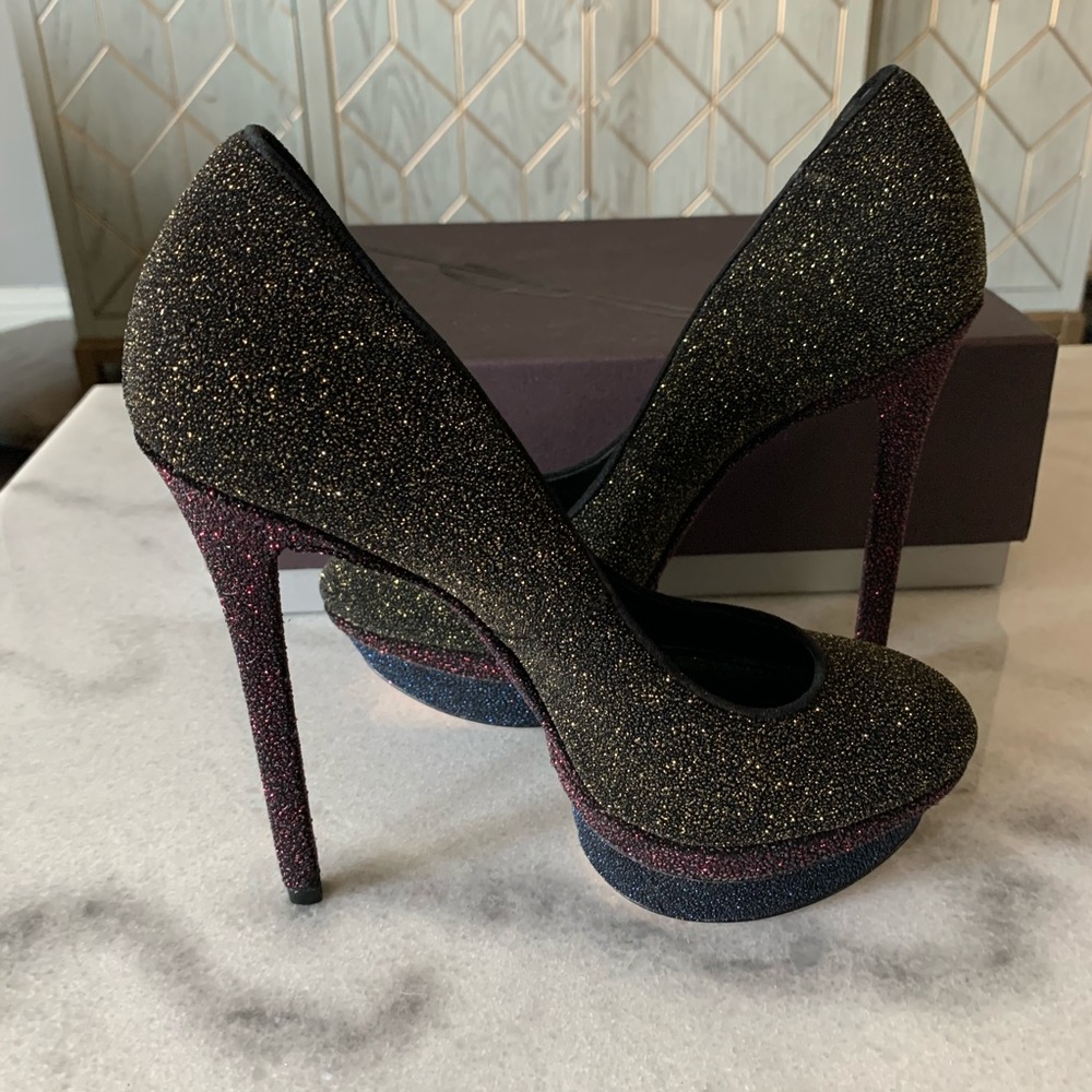 B Brian Atwood Fontanne platform pump